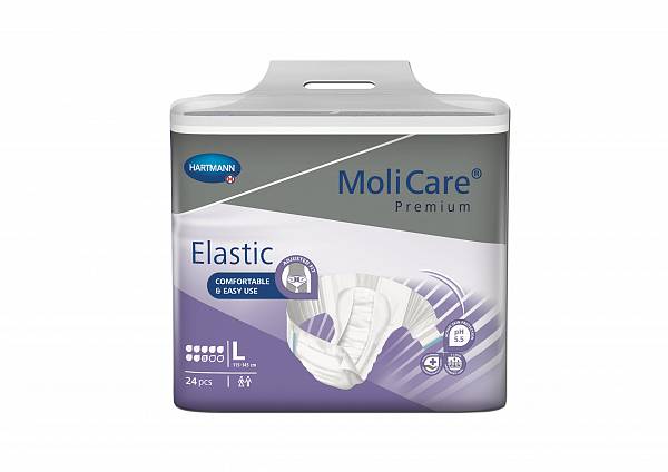MoliCare Premium Elastic 8 kapljica, L